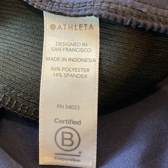 Athleta Brooklyn Navy Python Print High Waisted Joggers Size 0 EUC - Picture 10 of 13